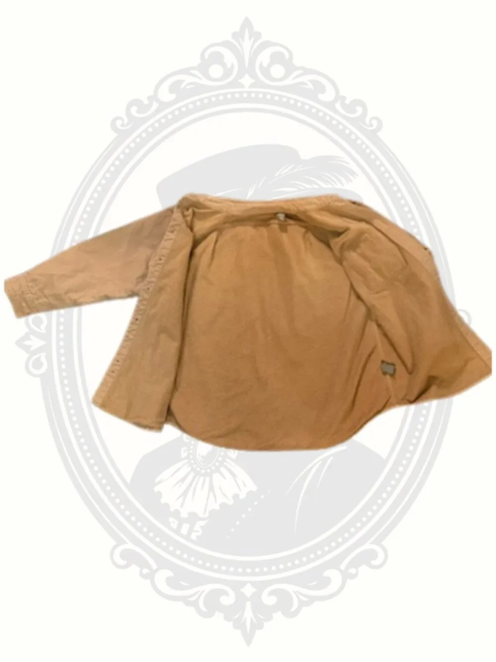 Fleece Lined Shirt Jacket Tan Men's L